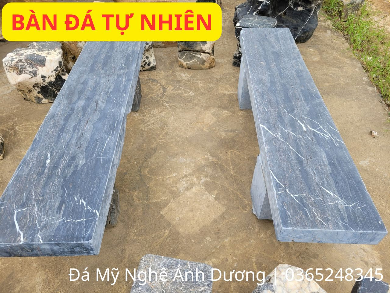 Báo giá bàn ghế đá tự nhiên